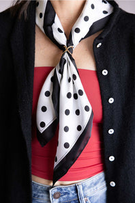 Geometric Scarf Ring for Women in Gold