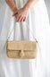 Gloria Straw Shoulder Bag for Women in Natural