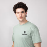 Good Boy Fetch Dog T-Shirt for Men in Sage