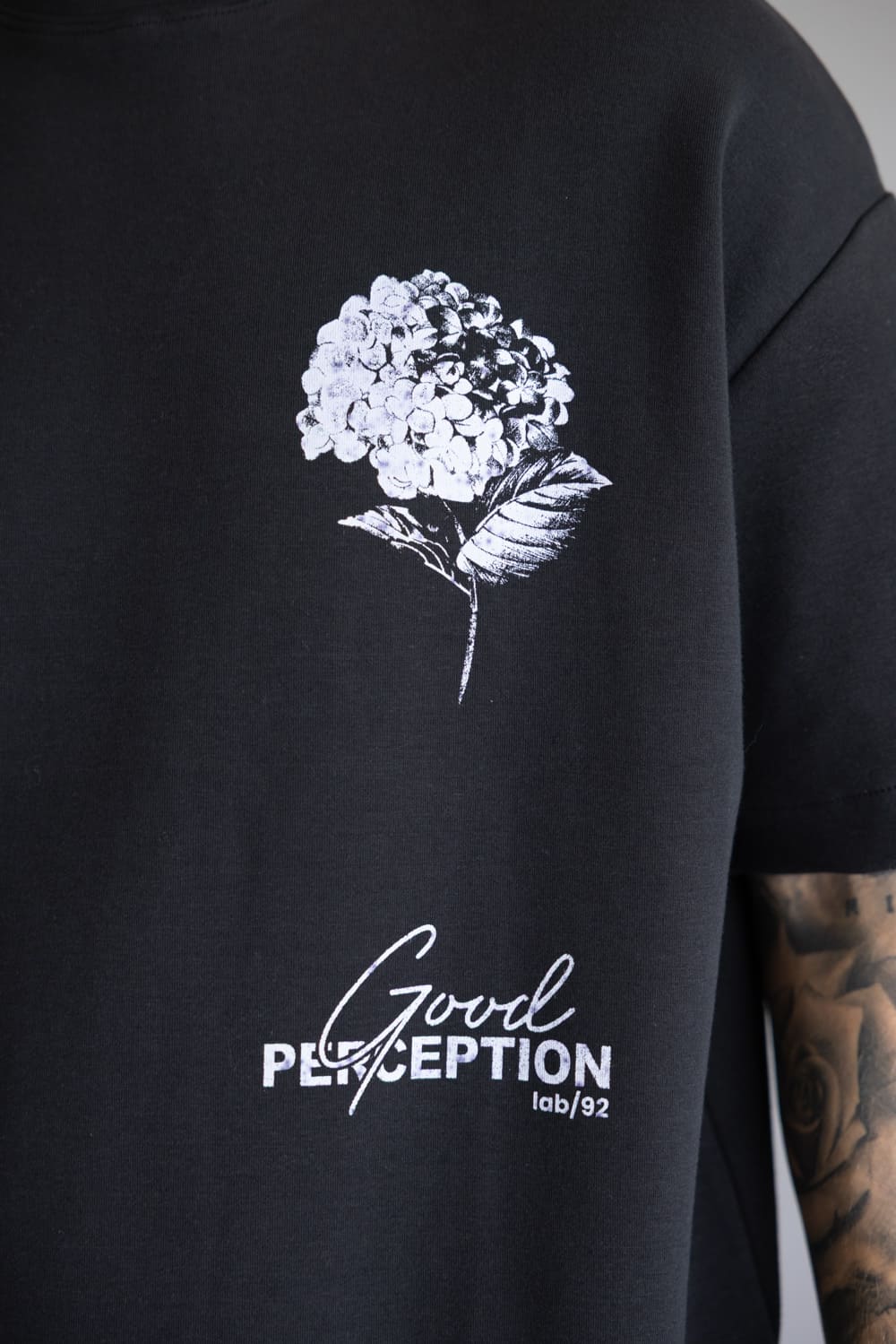 Good Perception T-Shirt for Men in Black