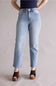 Judy Blue High Rise Ankle Straight Jeans for Women