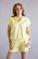 Half Zip Scuba Set for Women in Yellow | KDC-SCB-01-YEL