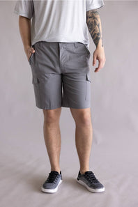Hallstatt 10" Cargo Shorts for Men in Grey