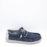 Hey Dude Shoes Men’s Wally Sox Shoes in Blue