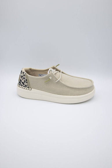 Hey Dude Shoes Women’s Wendy Rise Leo in Cream