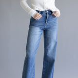 Hidden High Rise Logan Straight Leg Dad Jeans for Women