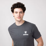 Hunt Club Dog T-Shirt for Men in Pepper