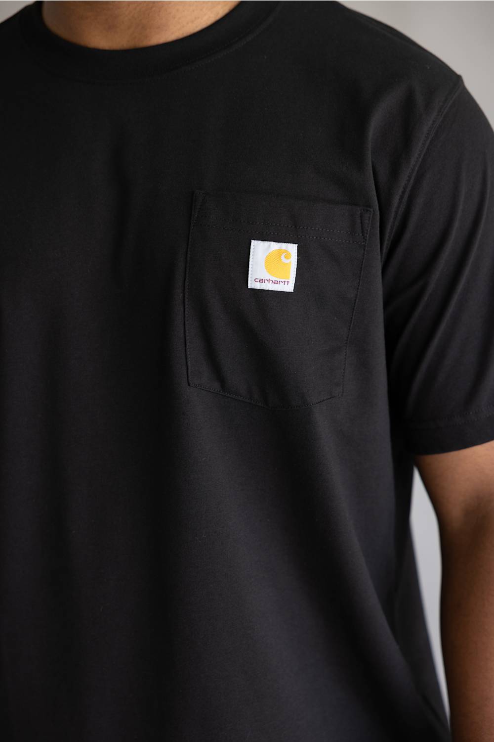 Carhartt Irvine Relaxed Terrain Layered Camo T-Shirt for Men in Black