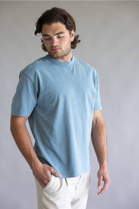 Industrie Del Sur T-Shirt for Men in Dark Agean