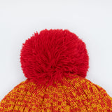 Kansas Pom Beanie in Red