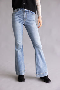 Judy Blue Mid-Rise Flare Jeans for Women