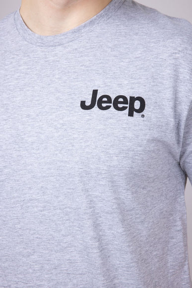 Jeep Sasquatch T-Shirt for Men in Grey