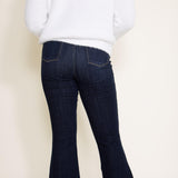 Judy Blue High Rise Raw Hem Flare Jeans for Women