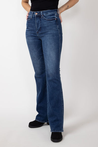 Judy Blue Embroidered Back Pocket Bootcut Jeans for Women