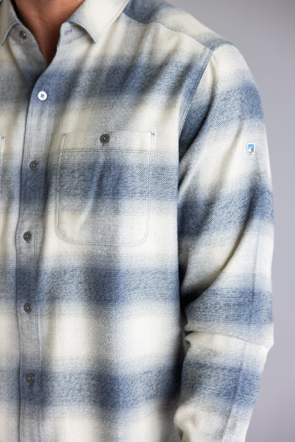  Kuhl Law Flannel Shirt for Men in Fog Harbor