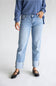 KanCan Low Rise Cuffed Straight Jeans for Women