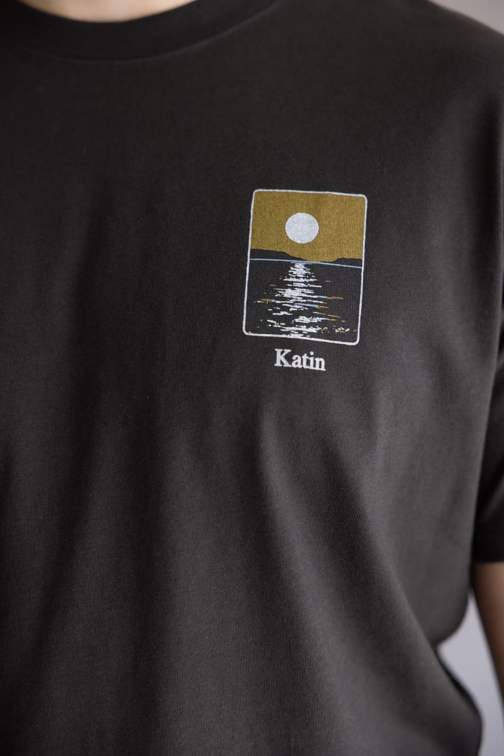 Katin Phases T-Shirt for Men in Wash Black