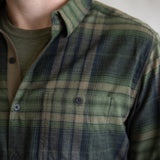 Kuhl Fugitive Flannel Shirt for Men in Dark Forest | 7202-DARKFOREST