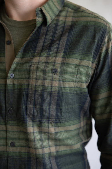 Kuhl Fugitive Flannel Shirt for Men in Dark Forest | 7202-DARKFOREST