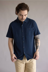 Kuhl Kastaway Button Up Shirt for Men in Pirate Blue