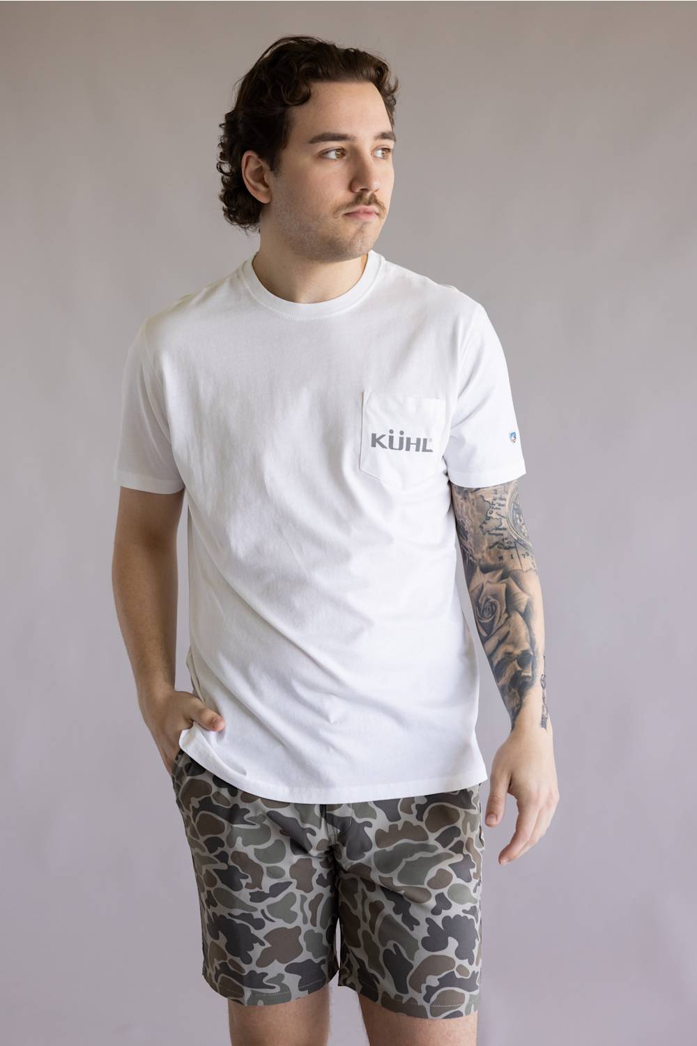 Kuhl St. Bernard T-Shirt for Men in White