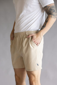 Local Boy Volley Hybrid Shorts for Men in Khaki | L1600002-KHK-KHAKI