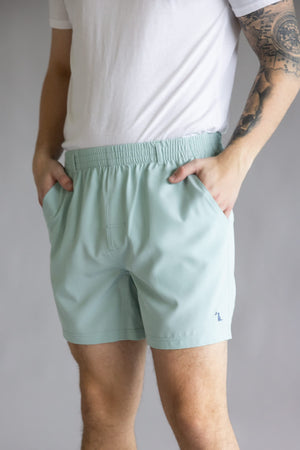 Local Boy Volley Hybrid Shorts for Men in Mint | L1600002-MNT-MINT