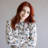 Local Girl Hemlock Hoodie for Women in Flora Camo