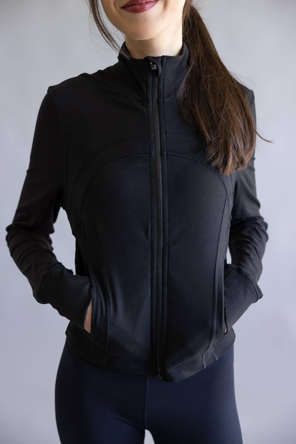 Love Tree Full Zip Performance Jacket for Women in Black