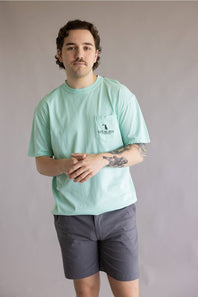 Local Boy 19th Hole T-Shirt for Men in Blue