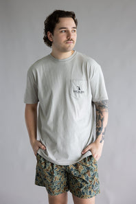 Local Boy Bronco T-Shirt for Men in Silver