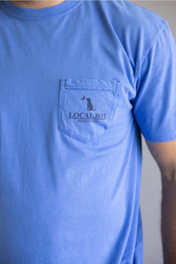 Local Boy Outfitters After Party Tee for Men in Blue