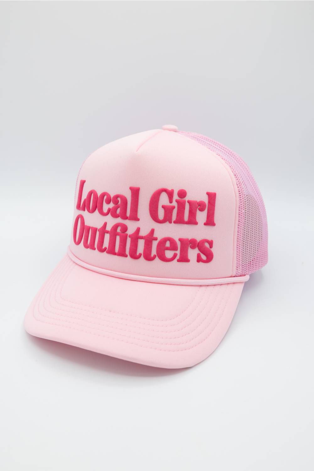 Local Girl Outfitters Etna Foam Trucker Hat for Women in Pink