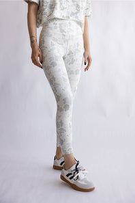 Local Girl Seamed Leggings for Women in Saltwater Camo