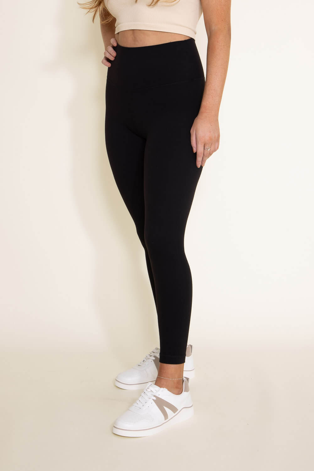 Clean Elevation Legging - Black Heather - Twisted Tree