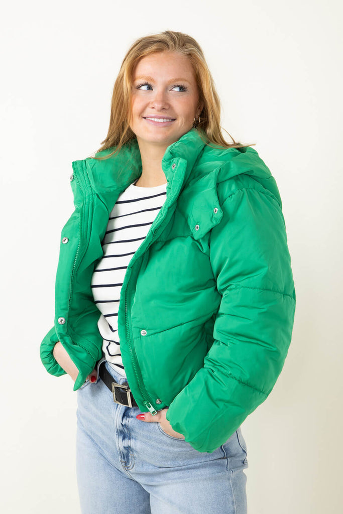 Love tree olive green jacket sales