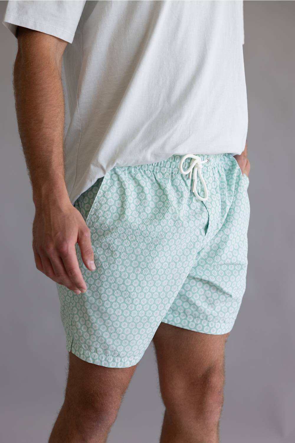 Industrie Aruba Swim Shorts for Men in Mint