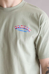 Seager Tubular T-Shirt for Men in Desert Green