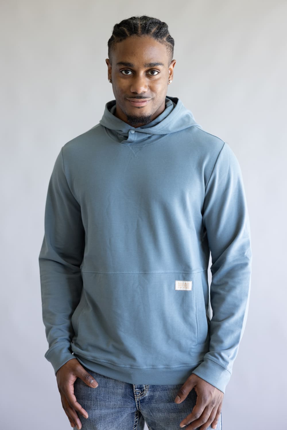 Marsh Wear Fireside Hoodie for Men in Goblin Blue