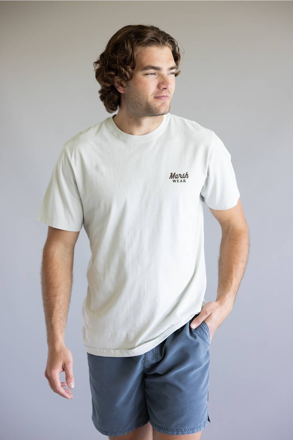 Marsh Wear Heritage Lab T-Shirt for Men in Rock