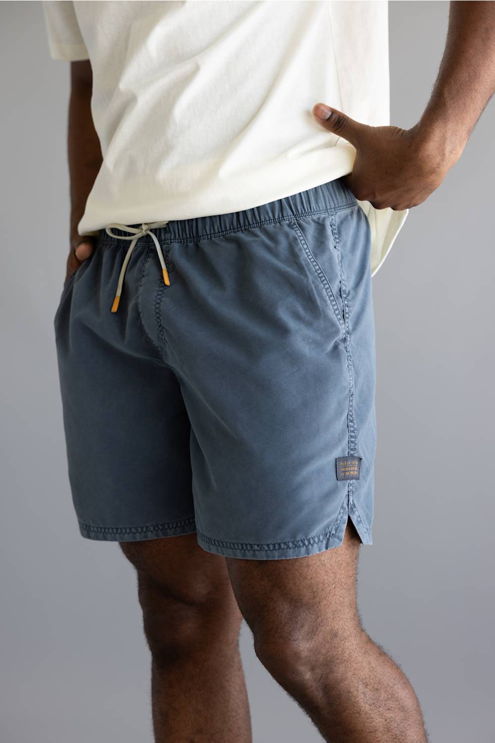 Marsh Wear Highwater Volley Shorts for Men in Goblin Blue