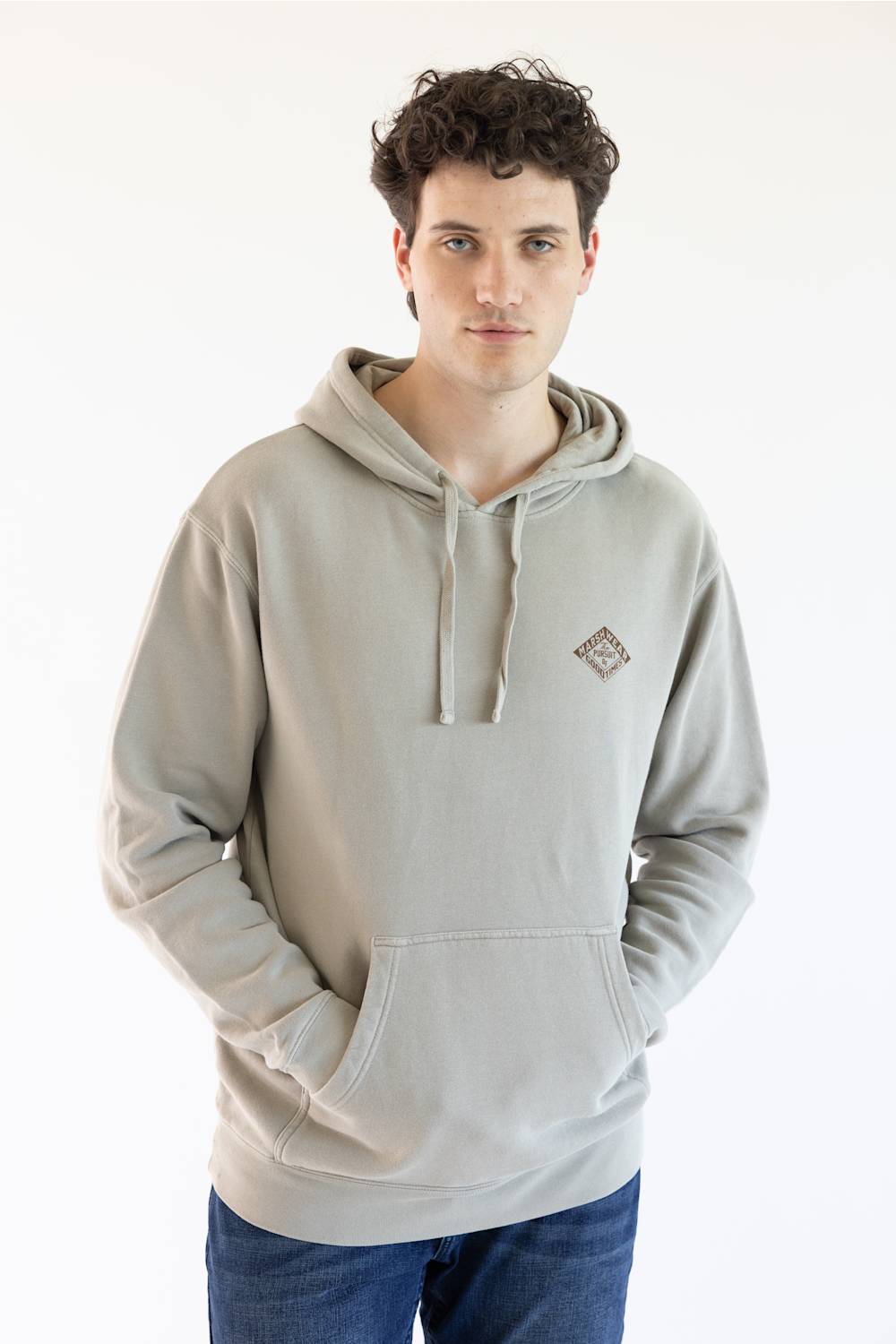 Marsh Wear Natural Resources Hoodie for Men in Cement | MWF1066-CMT-CEMENT