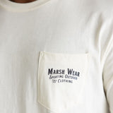 Marsh Wear Sportsman T-Shirt for Men in Vintage White