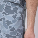 Marsh Wear Fulton Volley 8” Shorts for Men in Grey Mallard Camo