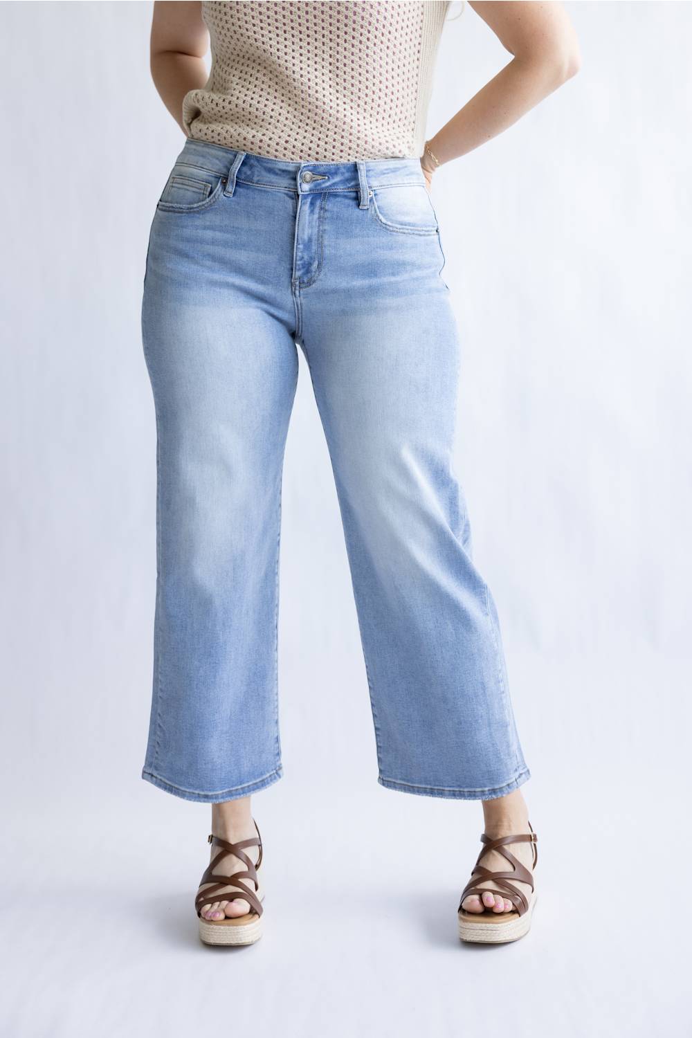 Mica Mid Rise Straight Jeans for Women