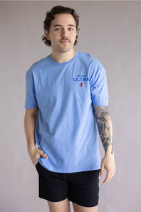 Michelob Ultra First Round T-Shirt for Men in Carolina Blue