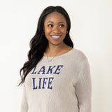 Miracle Lake Life Sweater for Women in Khaki 