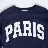 Moa Moa Paris Sweatshirt for Girls in Navy