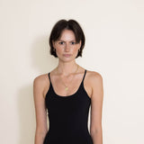 Mono B Sleeveless Romper for Women in Black