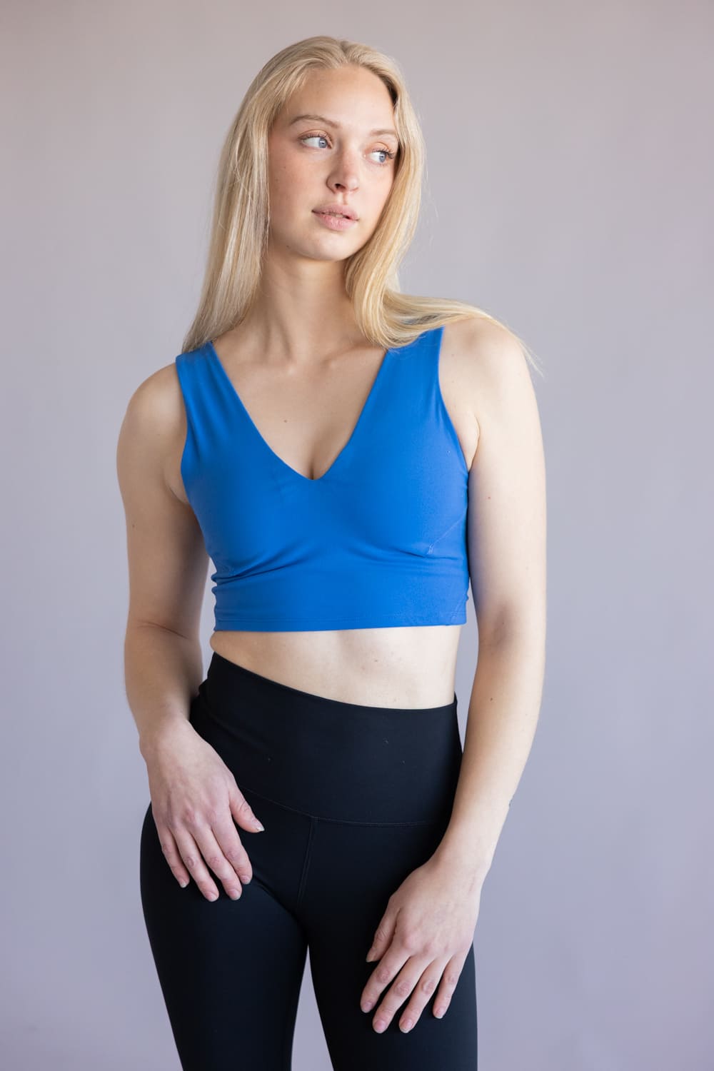 FP Movement Never Better Crop for Women in Light Cobalt